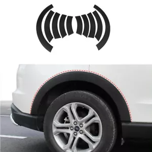 10PCS ABS Matte Black Wheel Arch Fender Flares Fit For Ford Edge 2015-2021 - Picture 1 of 12