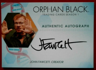 ORPHAN BLACK - Season 1 - JOHN FAWCETT - Personally Signed Autograph Card 2016 - Image 1 of 2