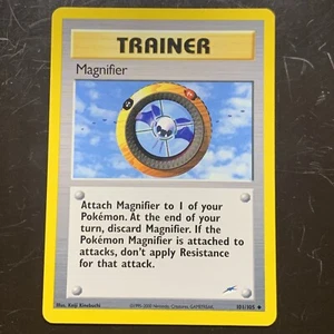 Magnifier 101/105 Neo Destiny Unlimited Vintage WOTC Pokemon Card - Bild 1 von 3