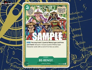 OP01-059 - BE-BENG!! | ONE PIECE Card Game - Picture 1 of 2