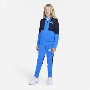 Nike Air Kid’s Tracksuit (Blue) - Age 10-11 (Medium) - New ~ DD8563 403 - Picture 1 of 6
