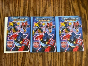 2004 3er Set Transformers Energon Geburtstag Grußkarten AGC mit Umschlägen - Bild 1 von 4