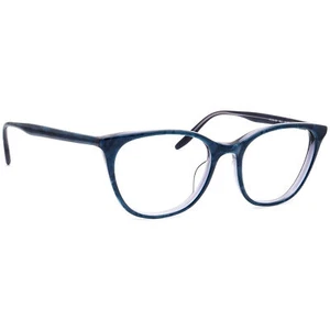 Barton Perreira Eyeglasses BLV Kyger Blue Velvet Cat Eye Frame Japan 51[]18 145 - Picture 1 of 6