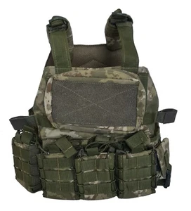 Tactical Plate carrier with 3A soft inserts, size M, pixel - Picture 1 of 7