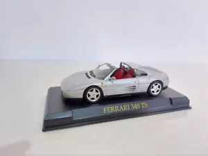 FERRARI 348 TS Grigio - Ferrari Collection 1/43 USATO - Foto 1 di 1