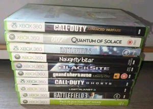 Microsoft Xbox 360 Video Game Lot Bundle 2 - Foto 1 di 6