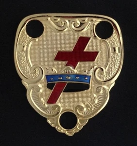 Schwert Gürtelschlinge/Kettenhalter (gold) - Bild 1 von 1