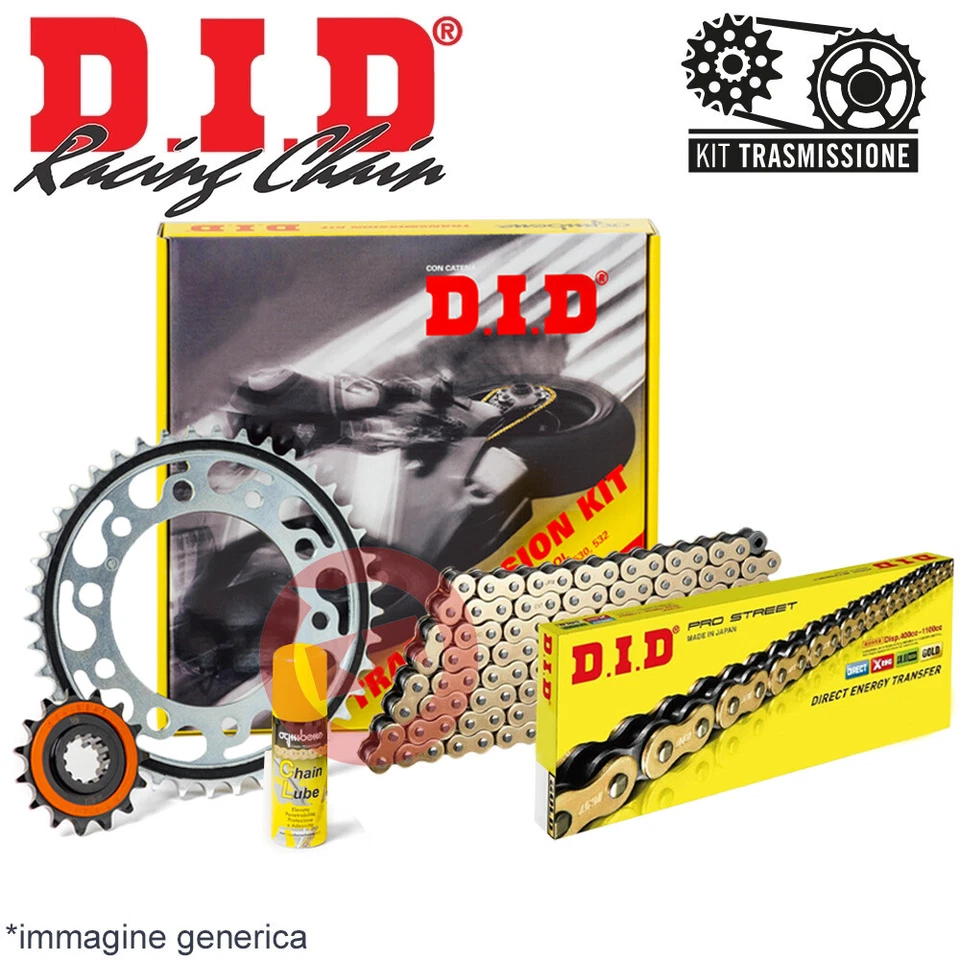 DID PREMIUM 13-51 TM 250 EN 250 F 02 CHAIN TRANSMISSION KIT - Image 1 of 3