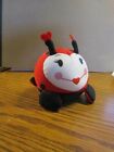 Vtg Ladybug Squeezimals Nylon Small Stuffed Round Plush Cute Collectible 