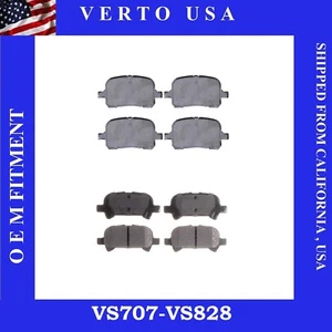 Pastillas de freno delanteras y traseras adecuadas para Toyota Avalon 2000-2001-2002-2003-2004 - Imagen 1 de 1