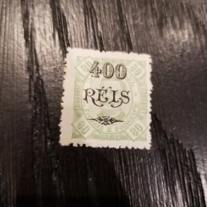  S. THOME & PRINCIPE D. CARLOS I SURCHARGED 400 r. s/ 80 r.  (1902) - Picture 1 of 1