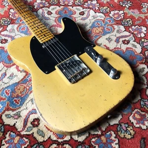 FRANCHIN Mars X guitar Relic Aged 3-Color Sunburst HS Nitro T-type Made in Italy - Foto 1 di 13