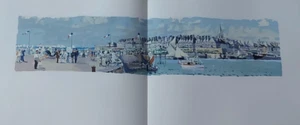 Lithograph Vintage Original MARIN-MARIE (1901-1987) Saint Malo 1957 - Picture 1 of 8
