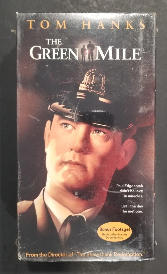 The Green Mile VHS Brand New Factory sealed w/ Warner Watermarks  - Image 1 of 3