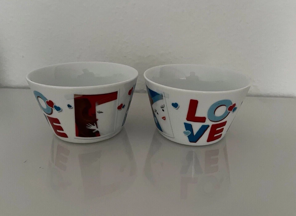 2 x Kinder Riegel Sammel Snack / Müsli Schale  Neu & OVP - Bild 1 von 1