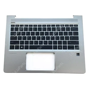 Für HP Probook 430 G6 Handauflage Case Top ohne Hintergrundbeleuchtung US Tastatur Silber L44548-001 - Bild 1 von 6
