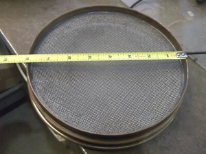 ENDECOTTS SIZE 20 US STANDARD TEST SIEVE 850 MICRONS 8" ASTM E11 (630) - Picture 1 of 4