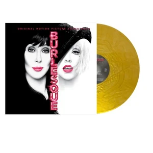Cher & Christina Aguilera Burlesque Soundtrack Metallic Gold Vinyl LP - Picture 1 of 1