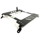 Planted Seat Bracket Driver (Left) Side Tall For Infiniti G35 03-08 Steel Black