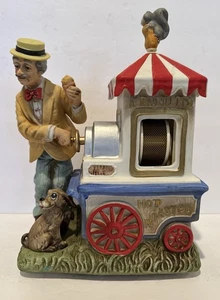 Waco Melody In Motion Seiji Nakane Musical Man Selling Popcorn Figur Vintage - Bild 1 von 13