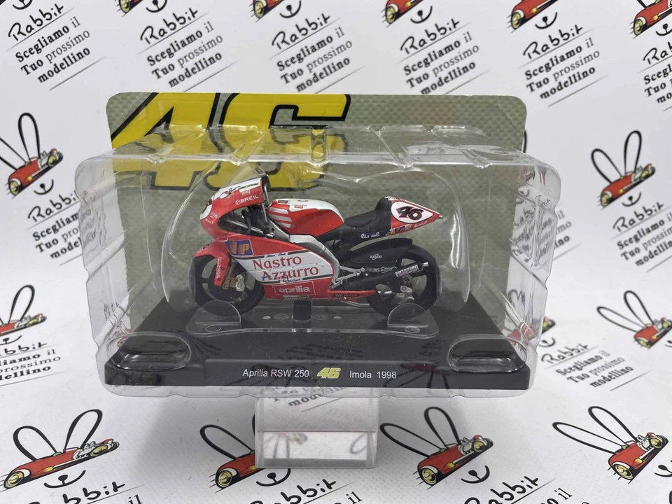Die Cast 1/18 " Aprilia RSW 250 Imola 1998 " Valentino Rossi - Image 1 of 2