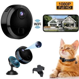 Mini WiFi Camera HD 1080P Smart Home Security Cam with Night Vision & Motion - Picture 1 of 23