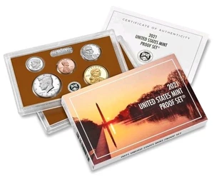 2021 s us mint 7 coin clad proof set with box and coa unavailable at mint - Picture 1 of 4