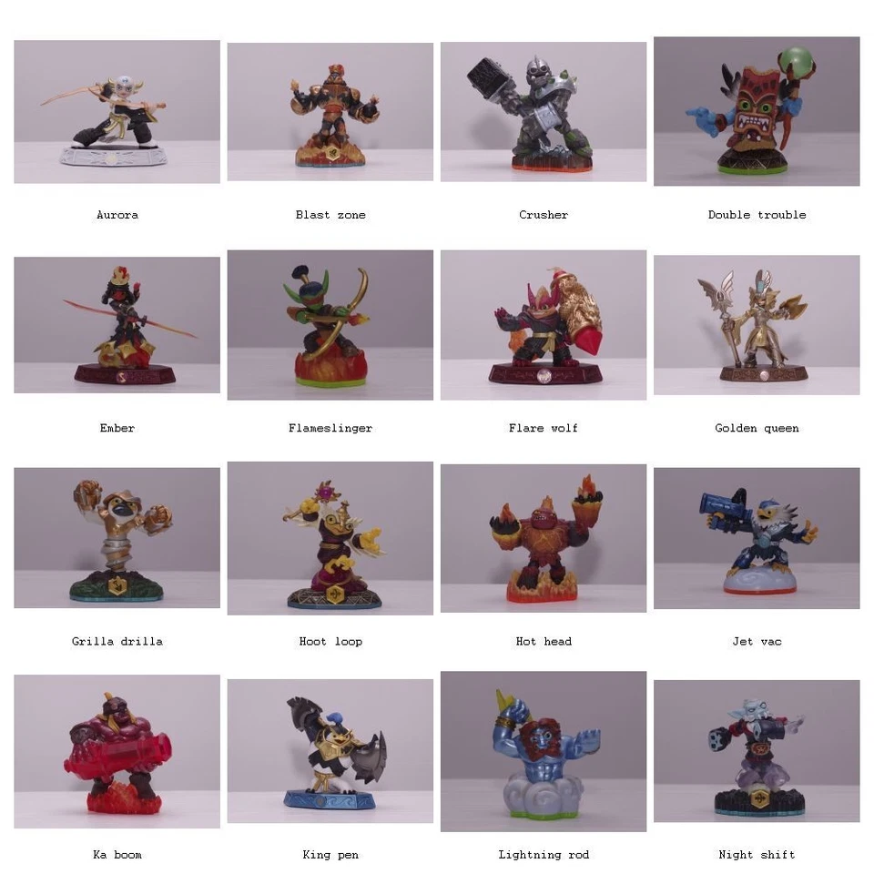 lot de divers figurines skylanders. Disponible A L'unité Au Choix. - Photo 1/1