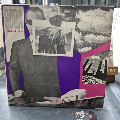 Soda Stereo ‎– Nada Personal - Latin, Rock, Pop, Argentina, 1988 Maná, Fito Páez - Image 1 of 4