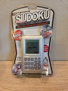 New Pocket Arcade Sudoku Handheld Electronic Game Silver #0276 - Picture 1 of 2