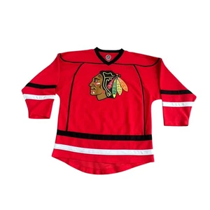 Chicago Blackhawks Red Kids Youth XXL 2XL Blank Hockey Jersey  - Picture 1 of 6