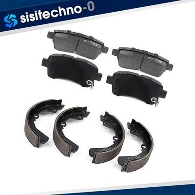 Kit de zapatas de freno delanteras cerámicas traseras para Suzuki Aerio 2002 2003 2,0 L Foto 1 de 4