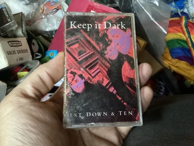 Keep it Dark 1st Down and Ten Sealed Cassette New! - Image 1 of 2