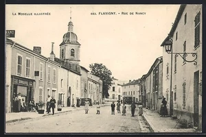 CPA Flavigny-sur-Moselle, Rue de Nancy - Picture 1 of 2
