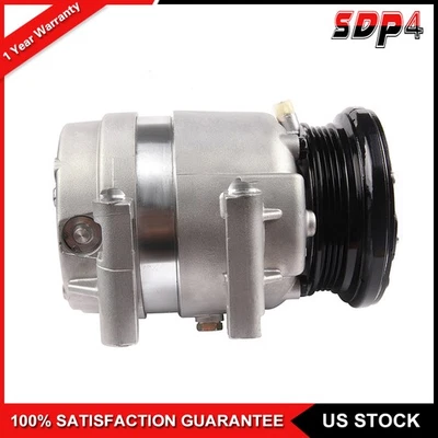 A/C Compressor For 1998-2000 2001 2002 Pontiac Firebird Chevrolet Camaro 5.7L - Image 1 of 4