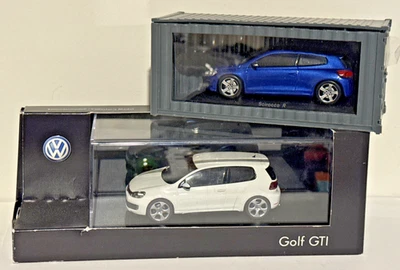 Schuco Golf GTI. White. 1/43. Lot Spark Scirocco. VW Lot. - Image 1 of 4