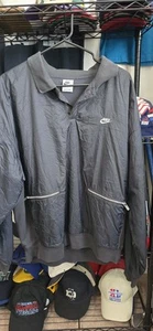 Chaqueta suéter cuello abotonado nike rn 56323. Talla grande  - Imagen 1 de 8