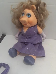 1981 Fisher Price Miss Piggy Dress Up Muppet Doll #890 used vintage - Picture 1 of 5