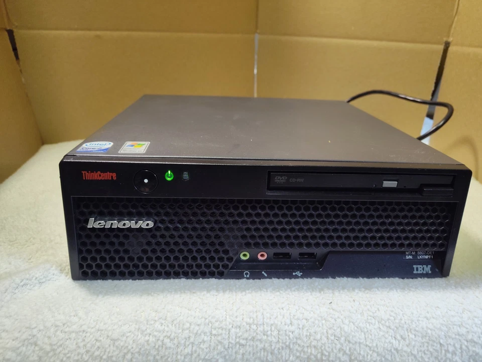 IBM Lenovo ThinkCentre 8807 De1 Desktop Core 2 Duo 4GB RAM , Tested ✓ - Image 1 of 4