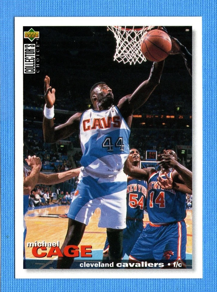 1995-96 Collector's Choice #75 Michael Cage Cleveland Cavaliers - Image 1 of 1
