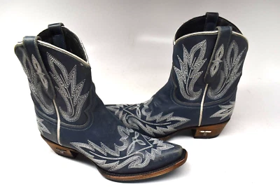 Lane LEXINGTON Bootie 7 B 分布式西部踝靴时尚靴 SNIP TOE — 第 1/4 张图片