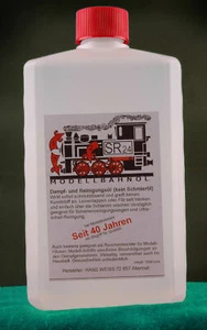 Modellbahn SR24 Reinigungsöl und Dampföl  1 Liter  SR 24  **NEU** - Bild 1 von 1