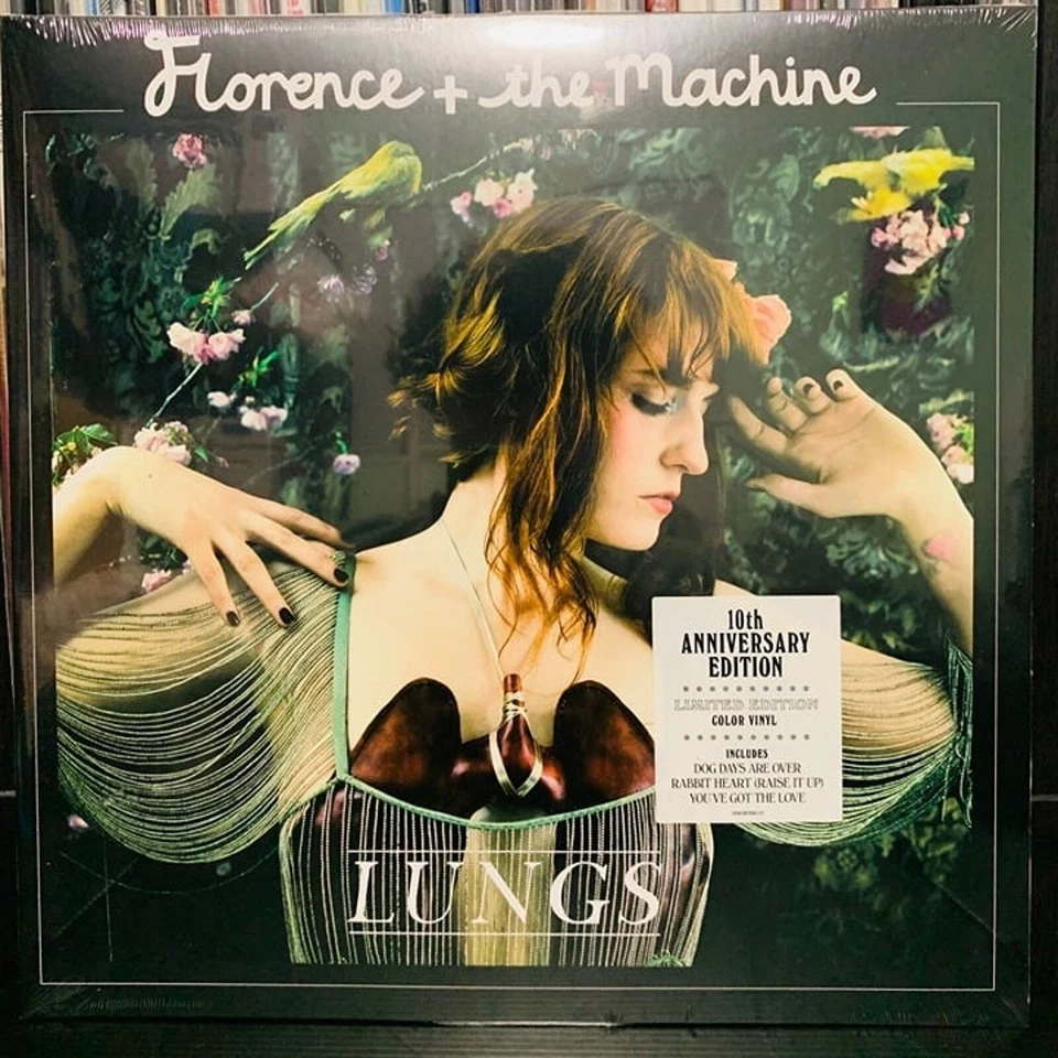 Florence And The Machine - Lungs 10th Anniversary Edition Red Vinyl LP New - Image 1 of 1