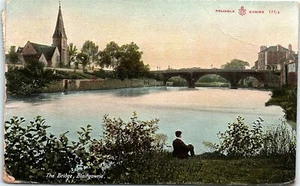 Postcard Scotland Perthshire Blairgowrie The Bridge 1912 BW - Picture 1 of 2