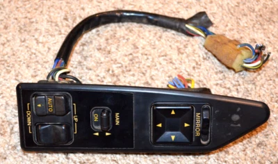 HONDA PRELUDE MASTER POWER WINDOW SWITCH DRIVER OEM 1985 1986 1987 - Imagem 1 de 4