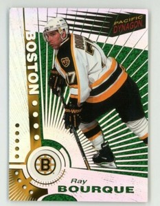 1997-98 Pacific Dynagon Tandems #28 RAY BOURQUE DEREK PLANTE