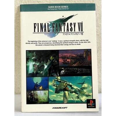 FINAL FANTASY VII 7 Guide Sony PlayStation 1 Book 1997 DC Japan - Image 1 of 4