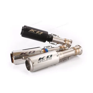 Exhaust Mid Link Pipe Muffler Tip Modified For 1290 Super ADV 1050 1090 1190 ADV - Picture 1 of 12