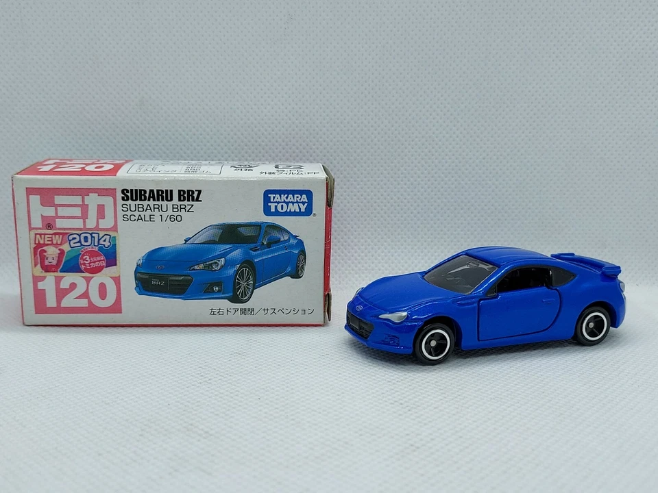 Tomica Red Box No. 120 Subaru BRZ with 2014 Japan Sticker  - Image 1 of 4