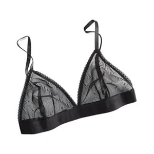 I.N.C. Bralette con monograma para mujer International Concepts negro XL - Imagen 1 de 6